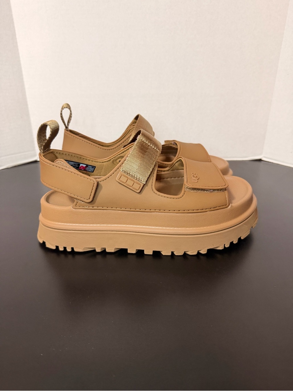 Women's Platform Sport Sandal in Tan With Box if you want it. 🥰🥰🥰